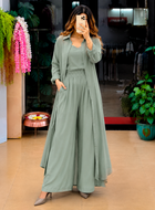 Women's 3-Piece Co-Ord Set with Long Shrug