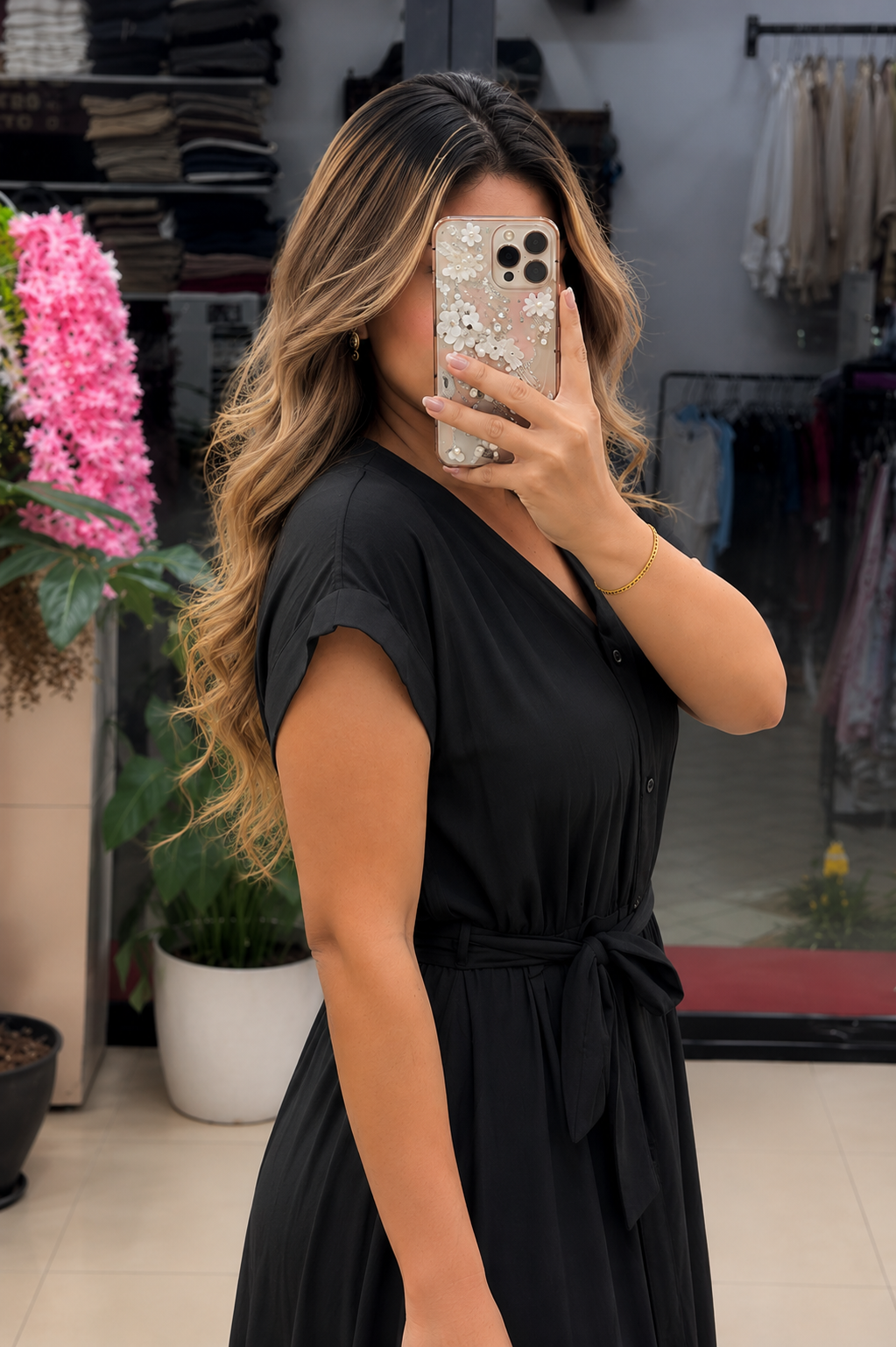 Écola Signature Reyon Luxe Maxi Dress