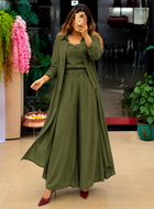 Women's 3-Piece Co-Ord Set with Long Shrug