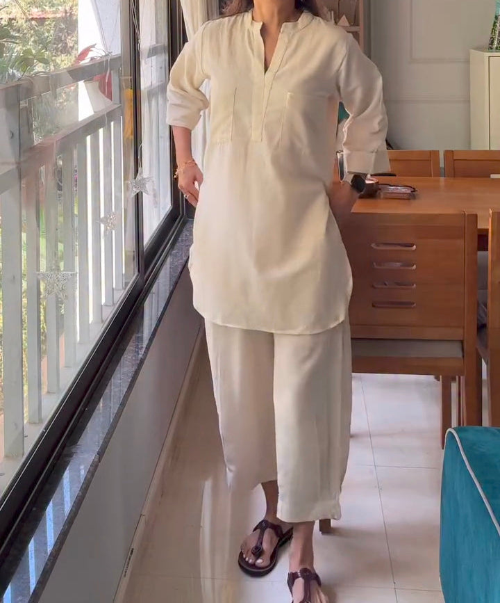Casual Cotton Co-ord Set for Women