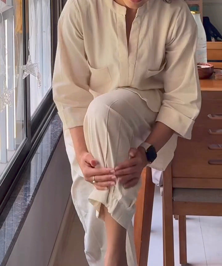 Casual Cotton Co-ord Set for Women