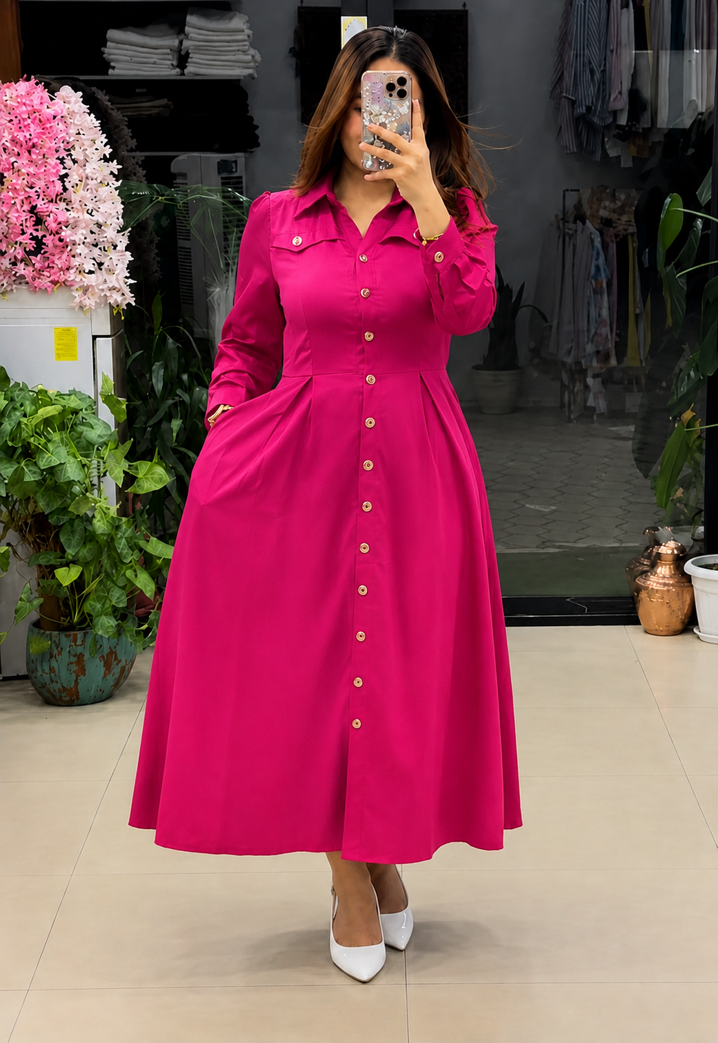 Women's Premium Rayon Printed Dress | Soft & Comfortable Casual Wear