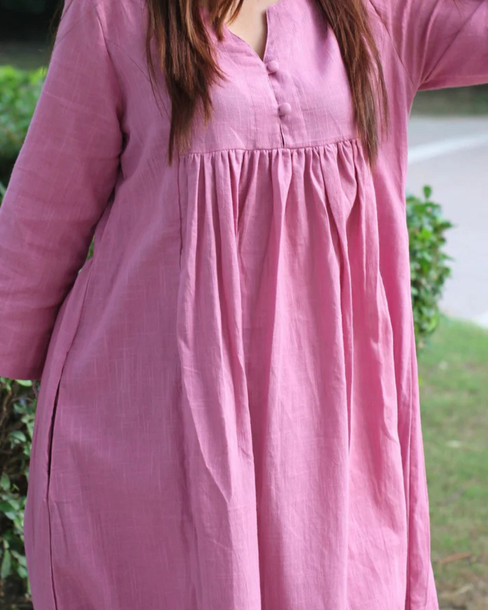Cotton A-Line Kurta Set | Elegant Everyday Co-Ord