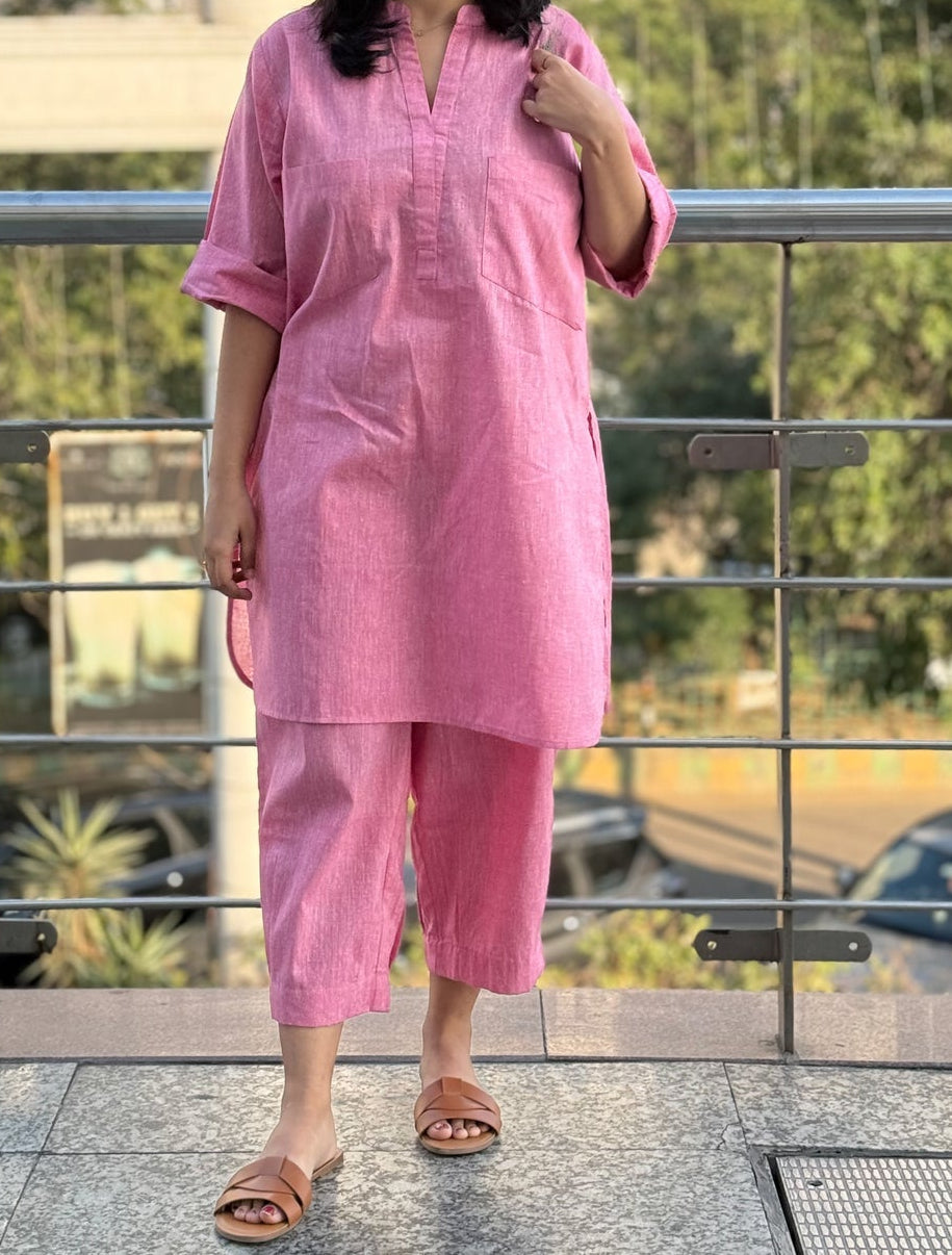 Casual Cotton Co-ord Set for Women