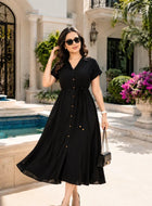 SOSYO Premium Designer Rayon Dress