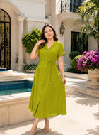 SOSYO Premium Designer Rayon Dress