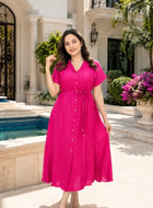 SOSYO Premium Designer Rayon Dress